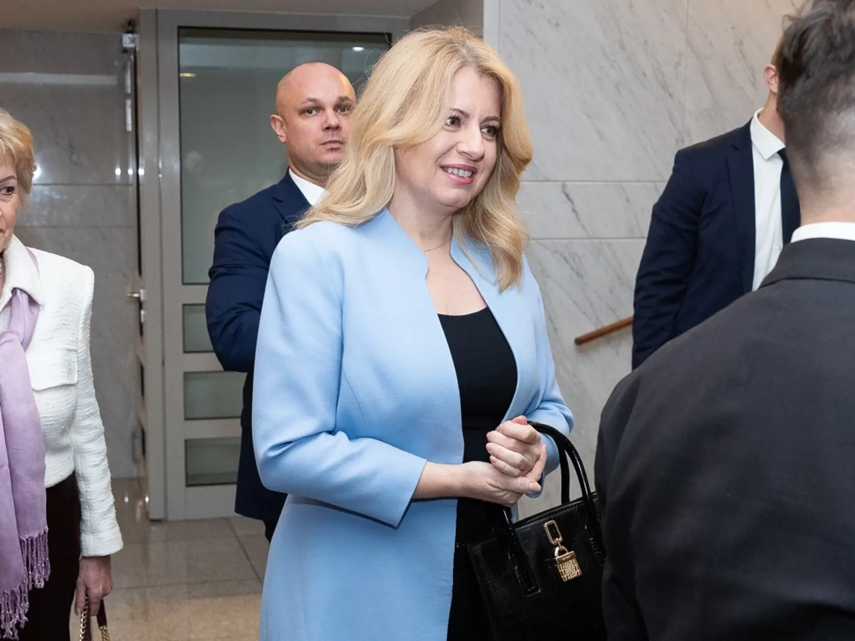 Slávnostná premiéra filmu Emília. Na snímke prezidentka Zuzana Čaputová.