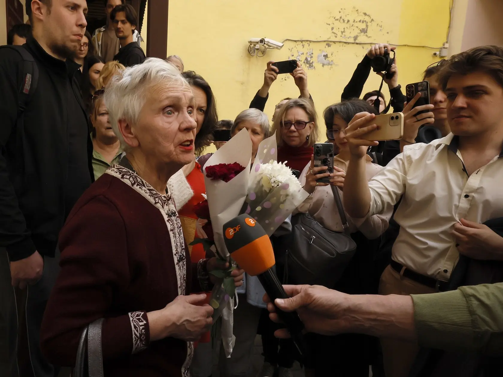 Ľudmila Vasilievová, preživšia blokády Leningradu.