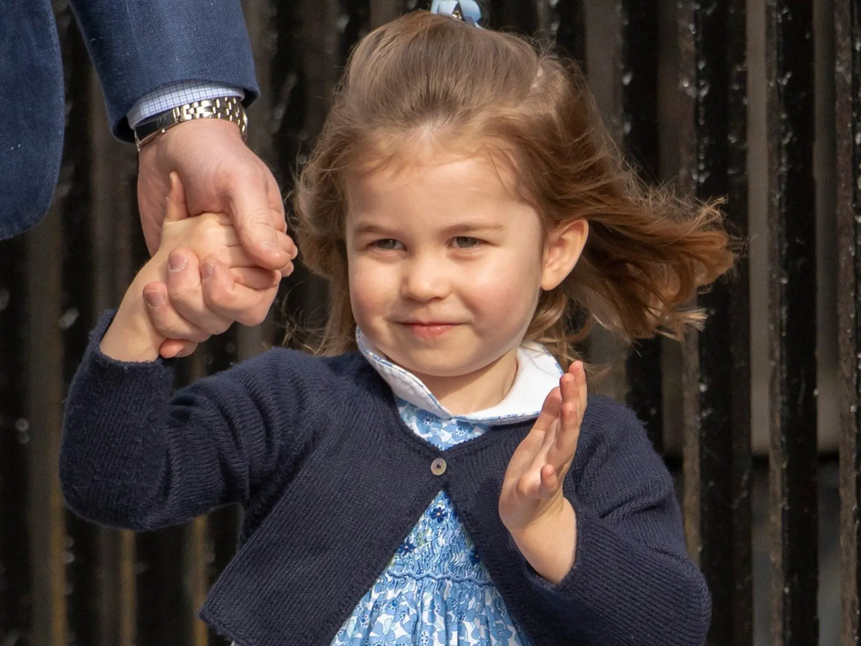 Princezná Charlotte už vie, ako sa máva po "kráľovsky".