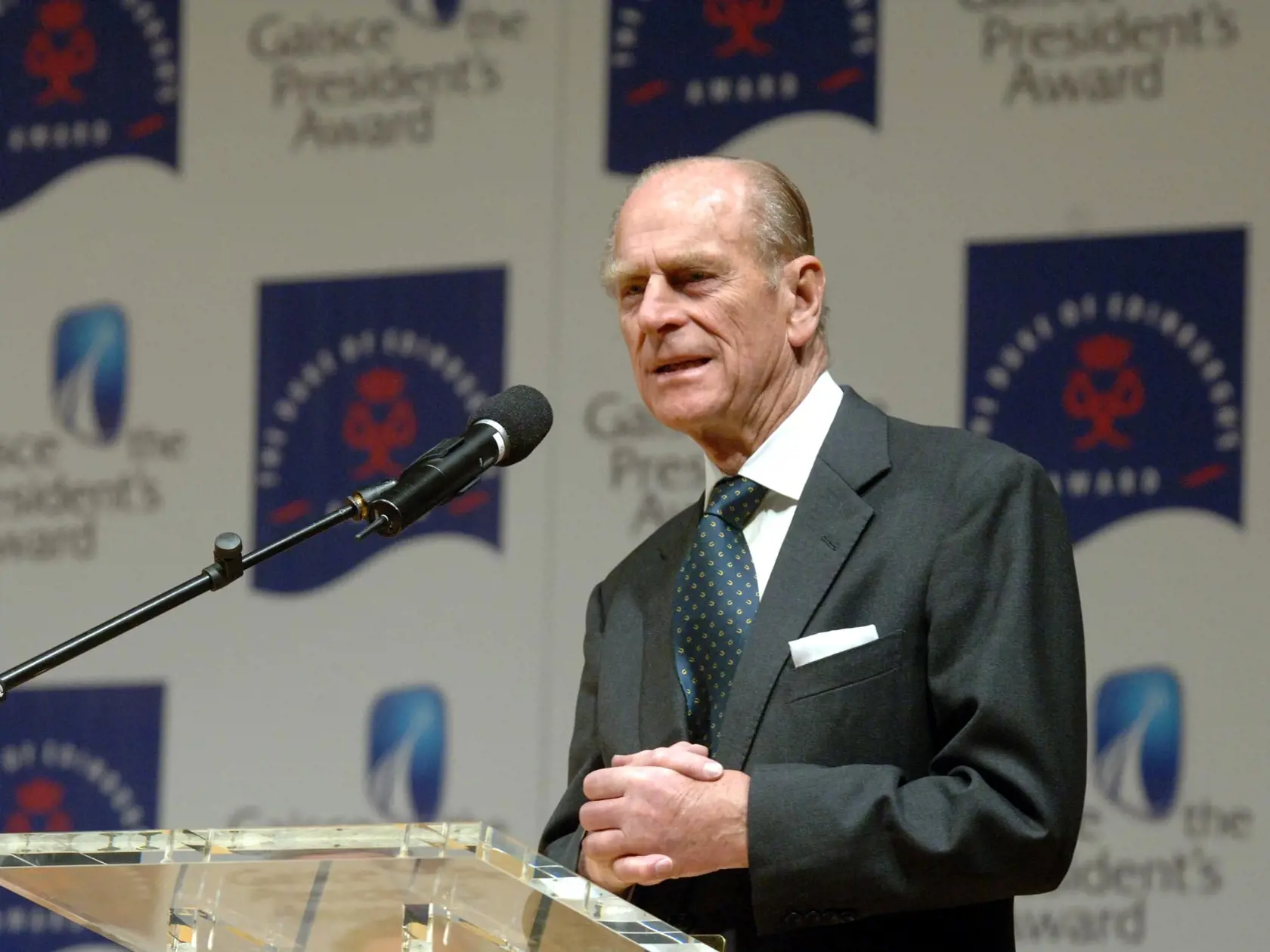 Princ Philip v Írsku.