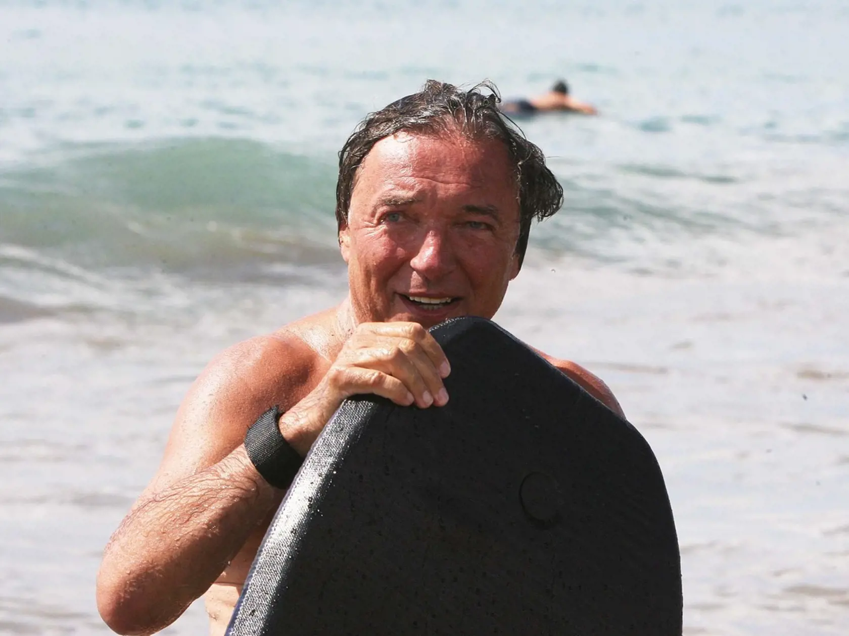 Karel Gott sa občas ukázal aj v plavkách.