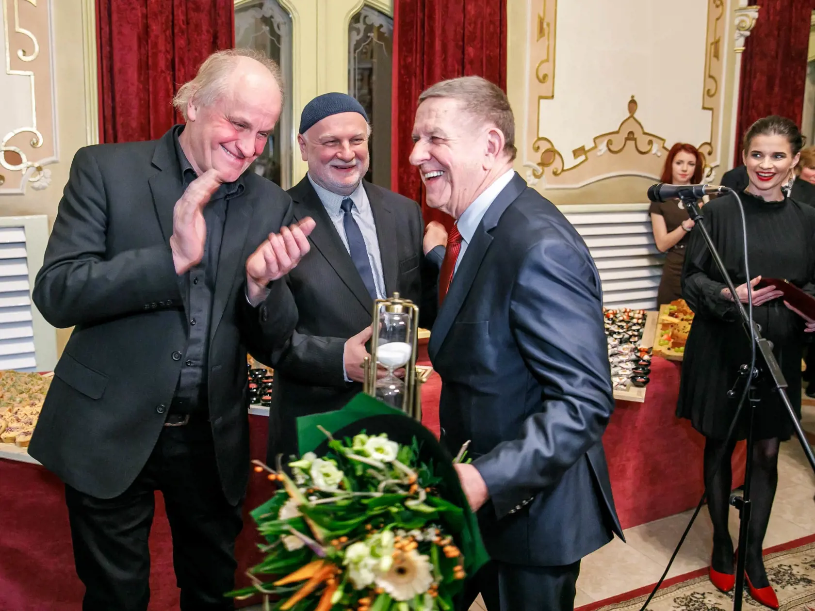 Michael Kocáb, Ondrej Šoth a László Szigeti.