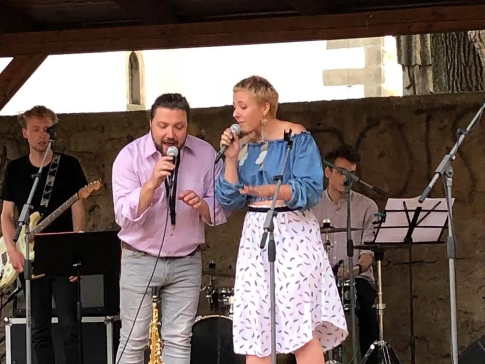Anička Slováčková do poslednej chvíle verila že zlé prognózy sa nenaplnia. Na zábere s bratom Felixom juniorom.