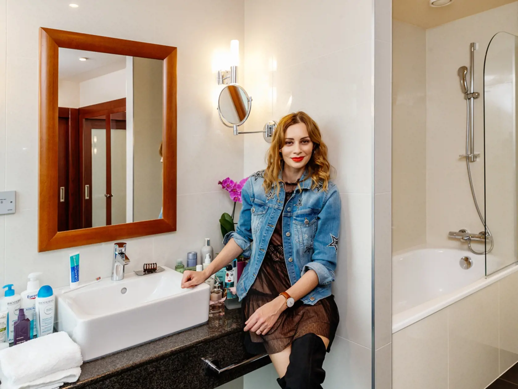 Mária Čírová k dokonalosti veľa nepotrebuje a preto čas strávený pred zrkadlom nie je dlhý.