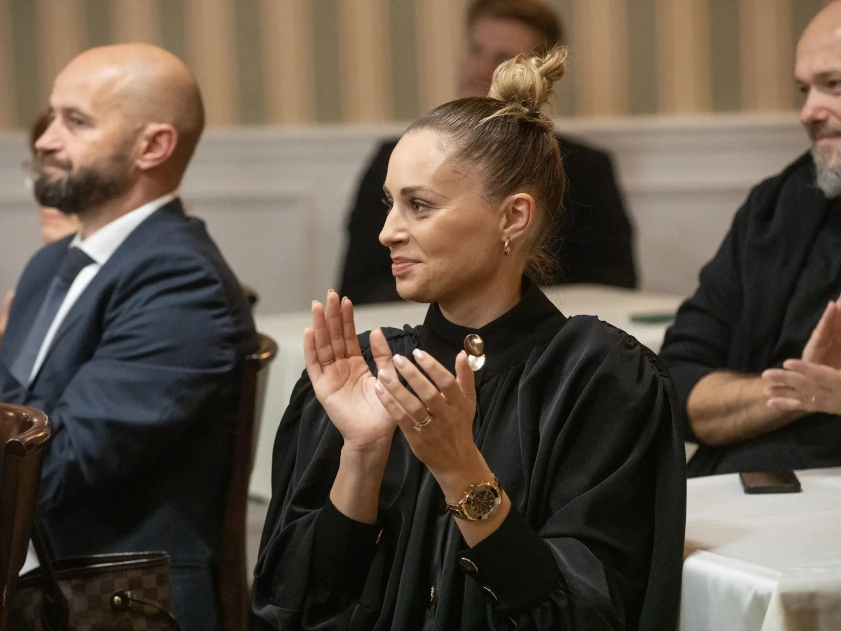 Na snímke je predstavenie nových členov poroty Krištáľové krídlo na rok 2023. Na fotke je  je slovenská speváčka a moderátorka Mária Čírová.