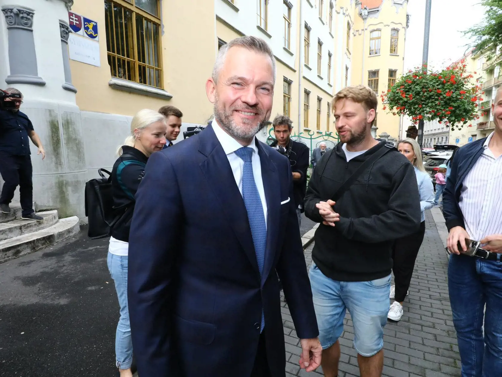 V Bratislave si odvolil aj predseda strany Hlas-SD Peter Pellegrini.