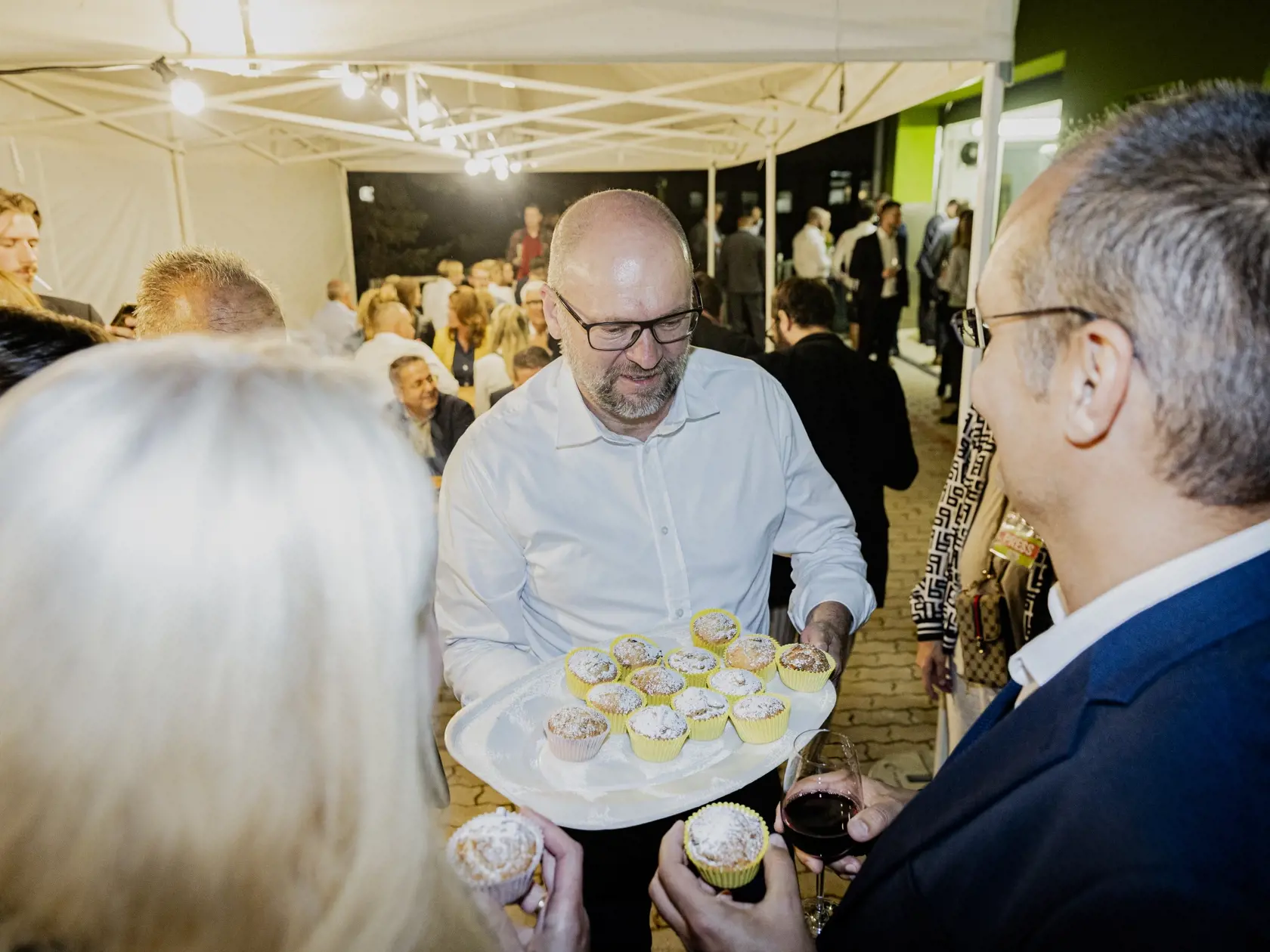 Na snímke Richard Sulík počas volebnej noci predčasných parlamentných volieb 2023.