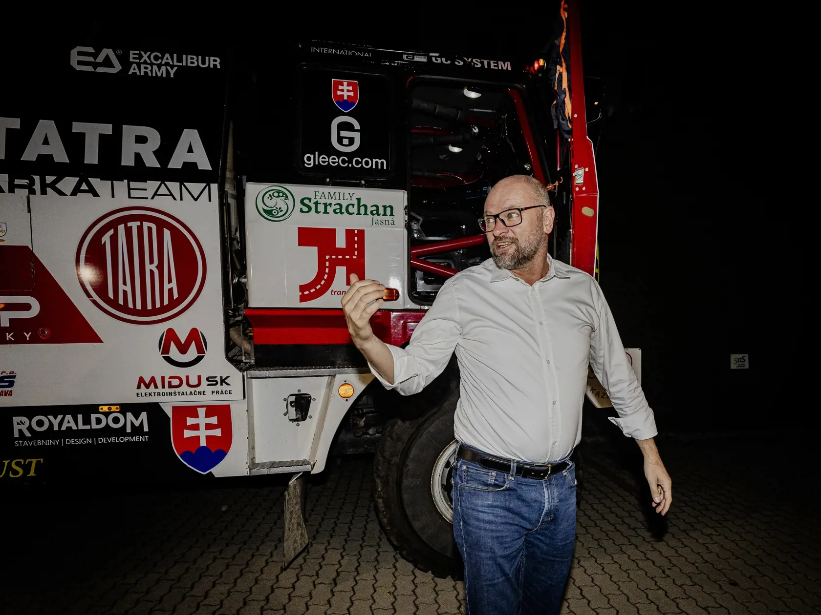 Na snímke Richard Sulík počas volebnej noci predčasných parlamentných volieb 2023.