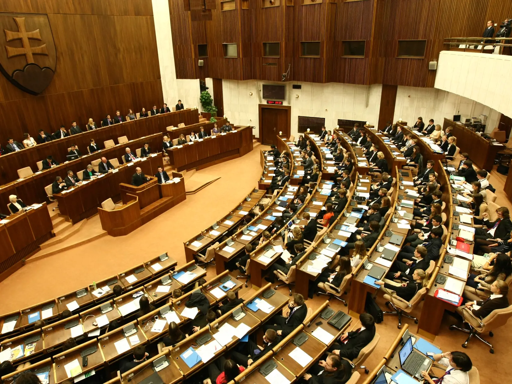 Zdruzenie BratMUN. Simulacia zasadnutia OSN v Slovenskom Parlamente