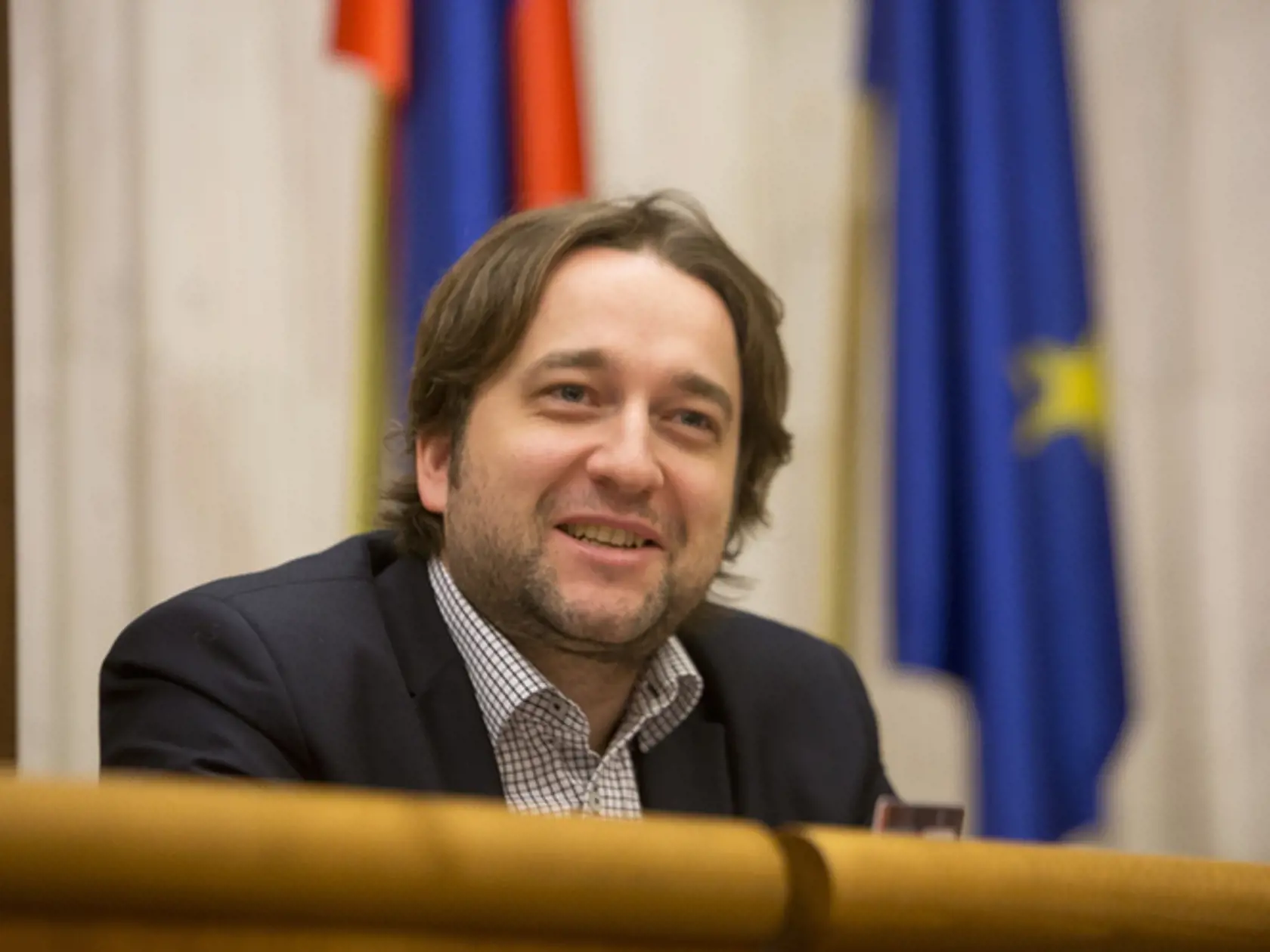 Blaha: „Nebol som opustený. Ja mám tendenciu sadnúť si naľavo, lebo to je moje politické presvedčenie a tak mi to vyhovovalo.“
