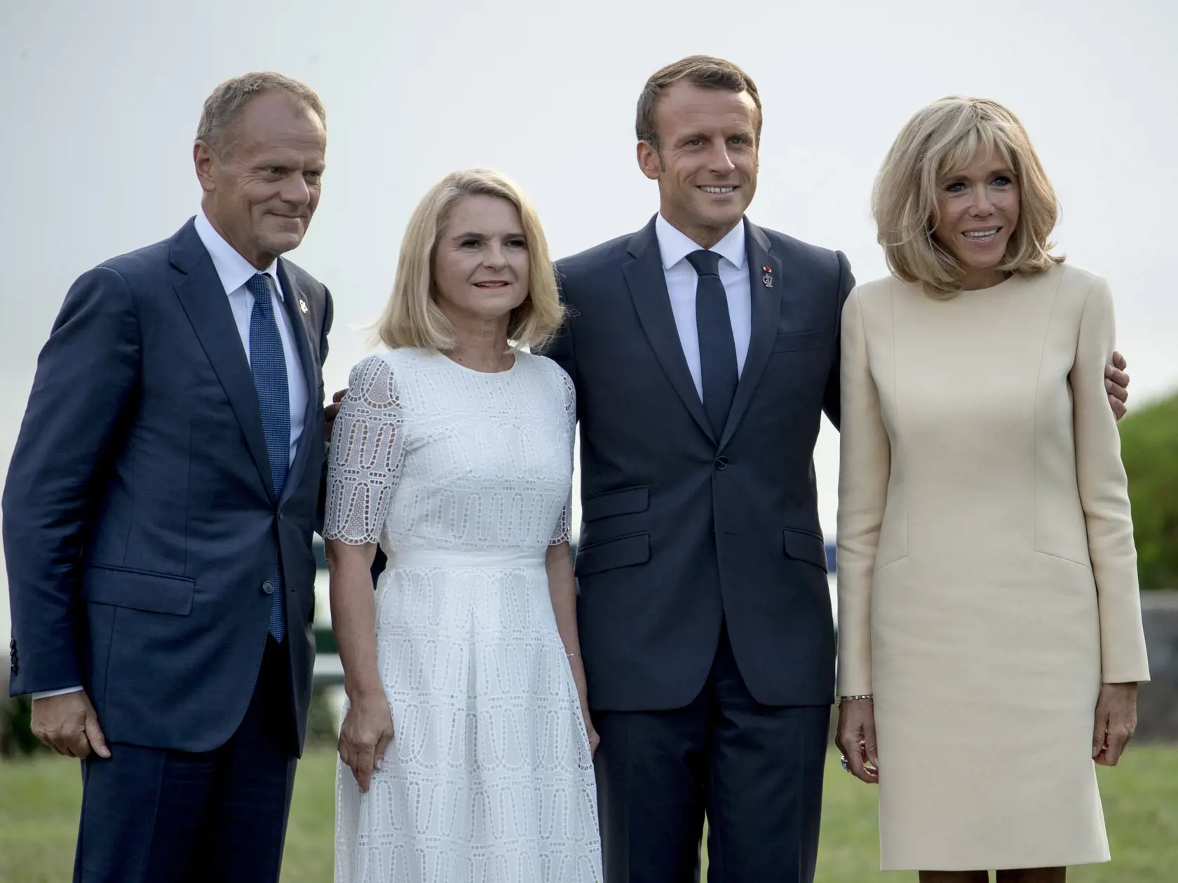 Brigitte Macron na samite lídrov G7 sprevádzala svojho manžela, francúzskeho prezidenta Emmanuela Macrona.