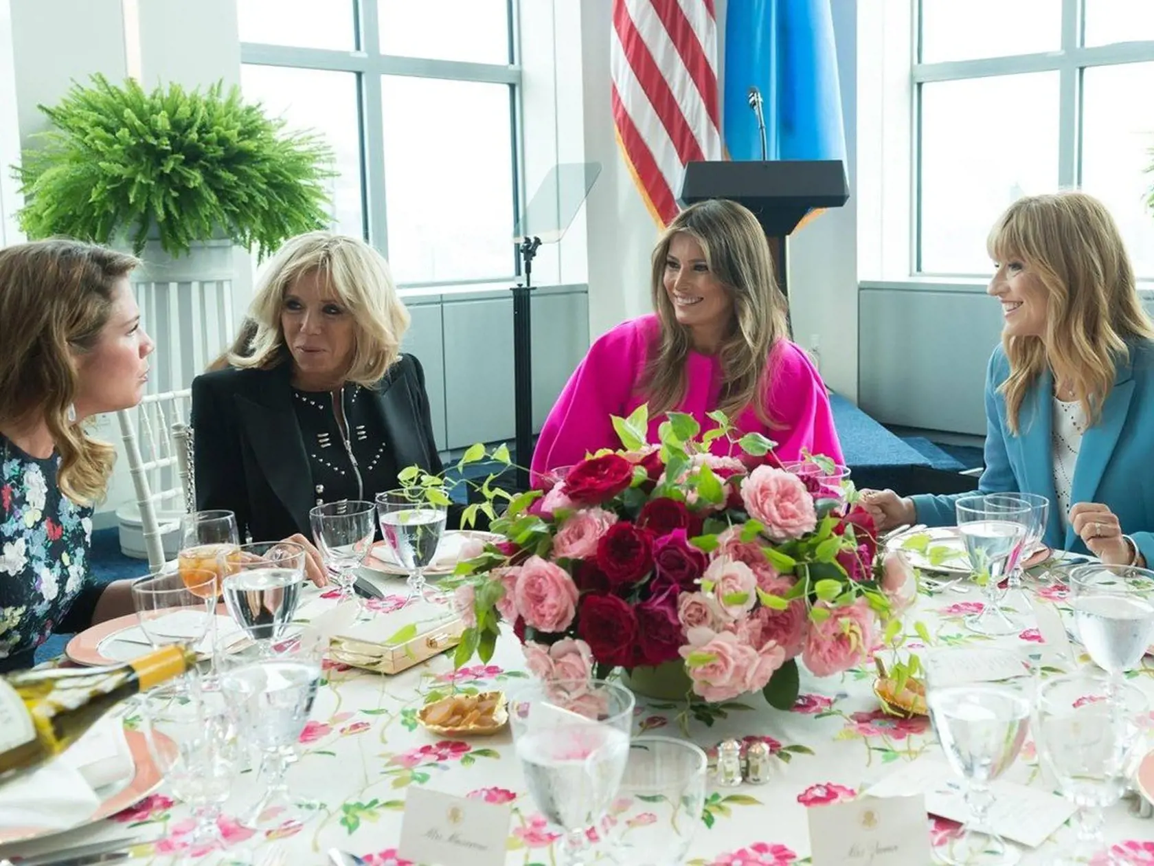 Brigitte večerala po boku Melanie Trump aj Jarky Hargašovej.