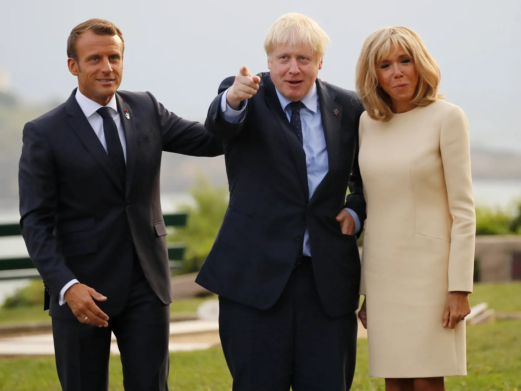 Brigitte Macron na samite lídrov G7 sprevádzala svojho manžela, francúzskeho prezidenta Emmanuela Macrona.