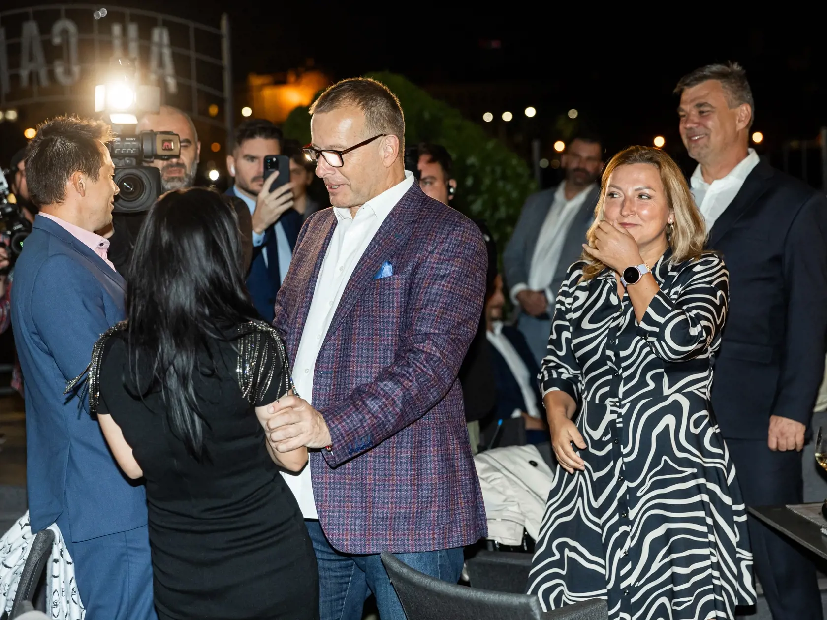 Parlamentné voľby 2023 vo volebnej centrále politickej strany SME RODINA v Bratislave. Na snímke Boris Kollár.