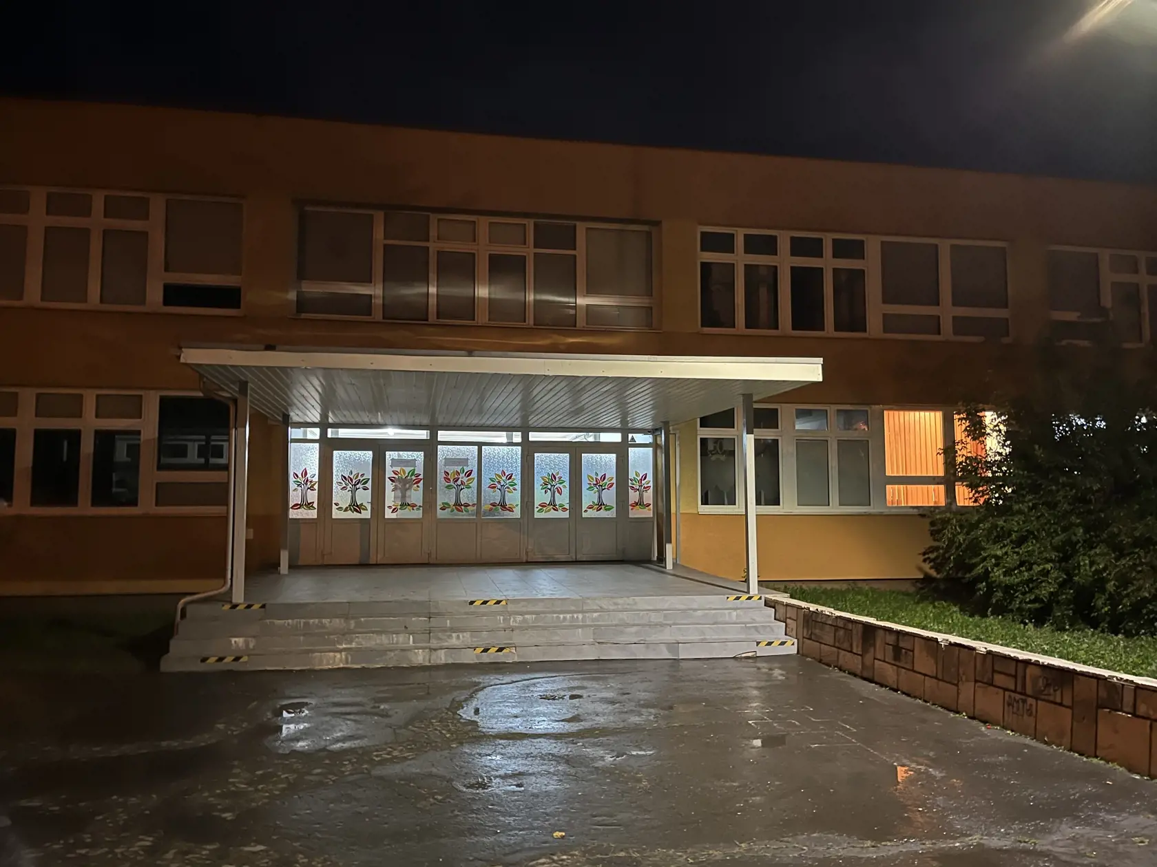 Volebné miestnosti na Kúpeľnej ulici v Prešove.