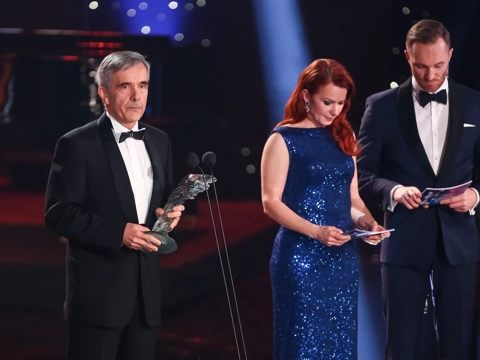 Galavecer k udelovaniu oceneni Kristalove Kridlo 2017 s naslednym rautom v novej budove Slovenskeho Narodneho divadla v Bratislave