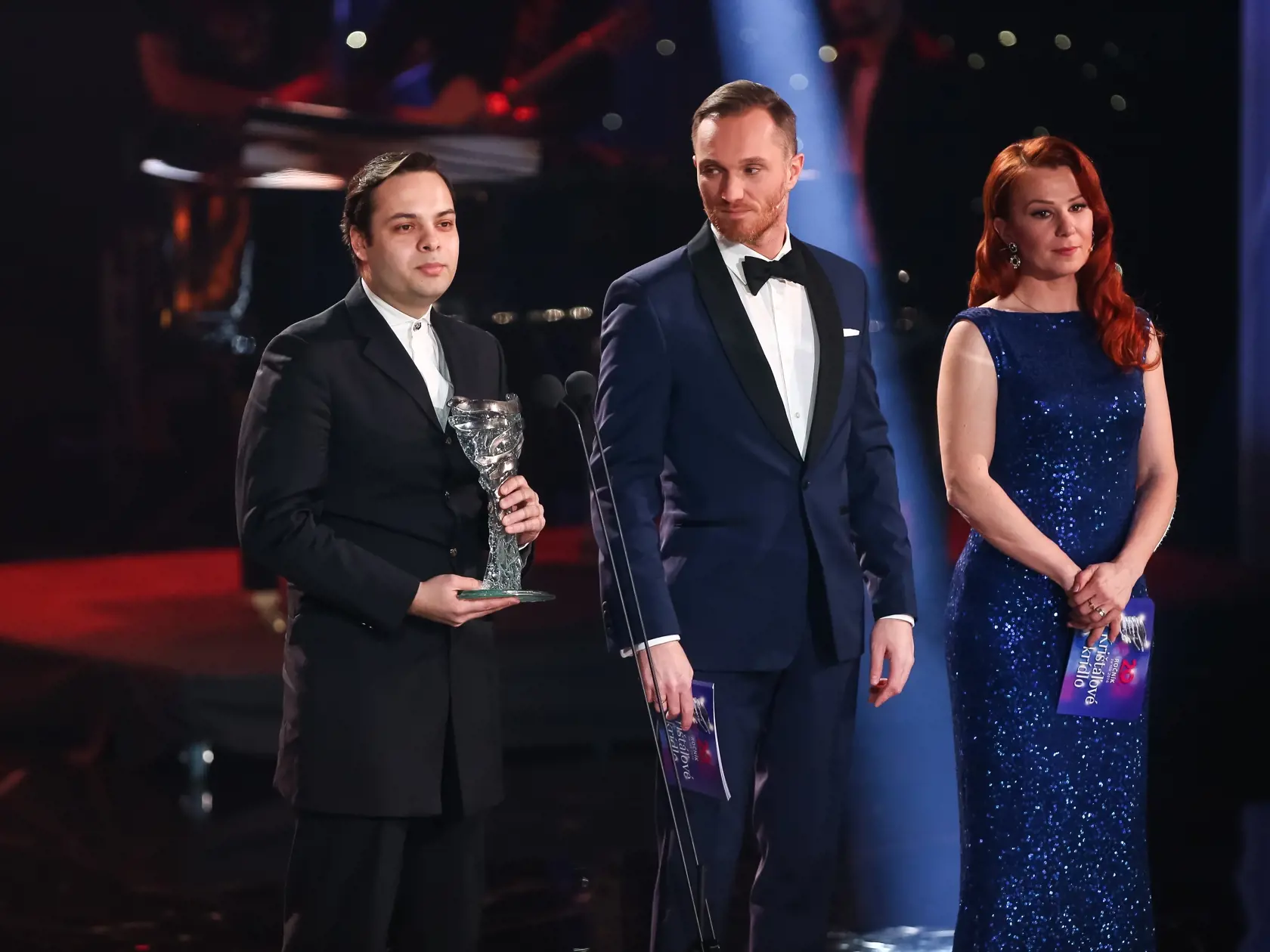 Galavecer k udelovaniu oceneni Kristalove Kridlo 2017 s naslednym rautom v novej budove Slovenskeho Narodneho divadla v Bratislave