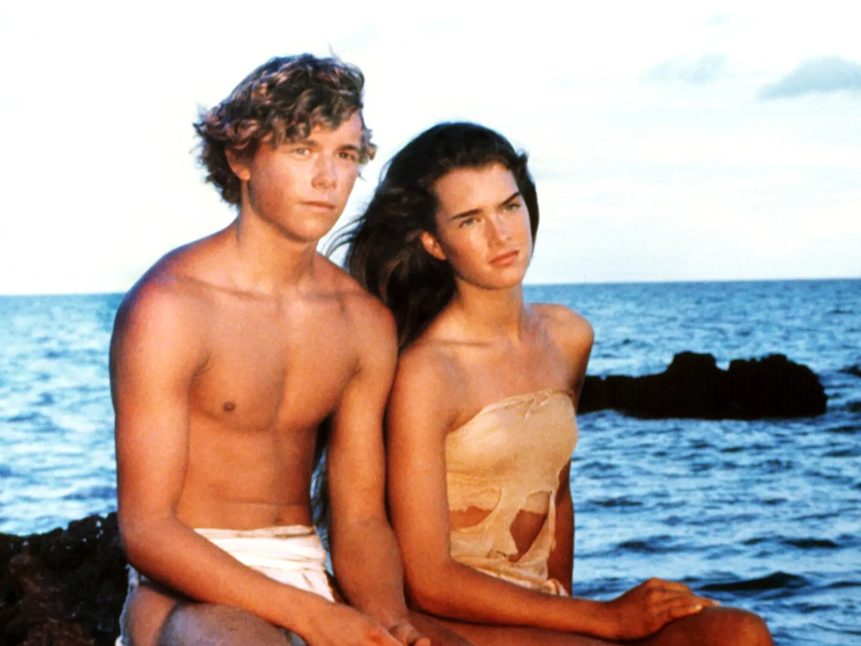 Christopher Atkins vo filme Modrá lagúna.