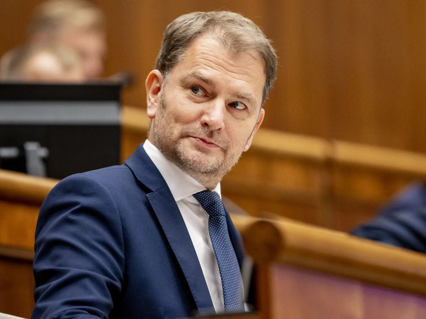 Na snímke je Igor Matovič počas rokovania Národnej rady SR. 