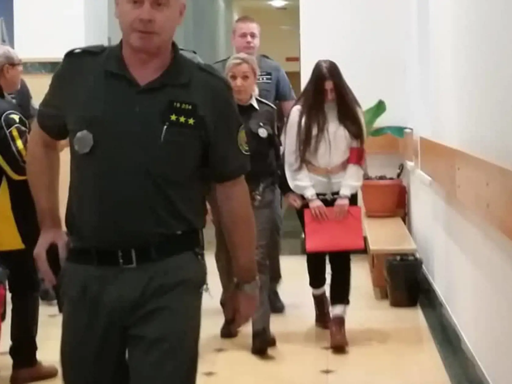 Obžalovaná Judita na súde.