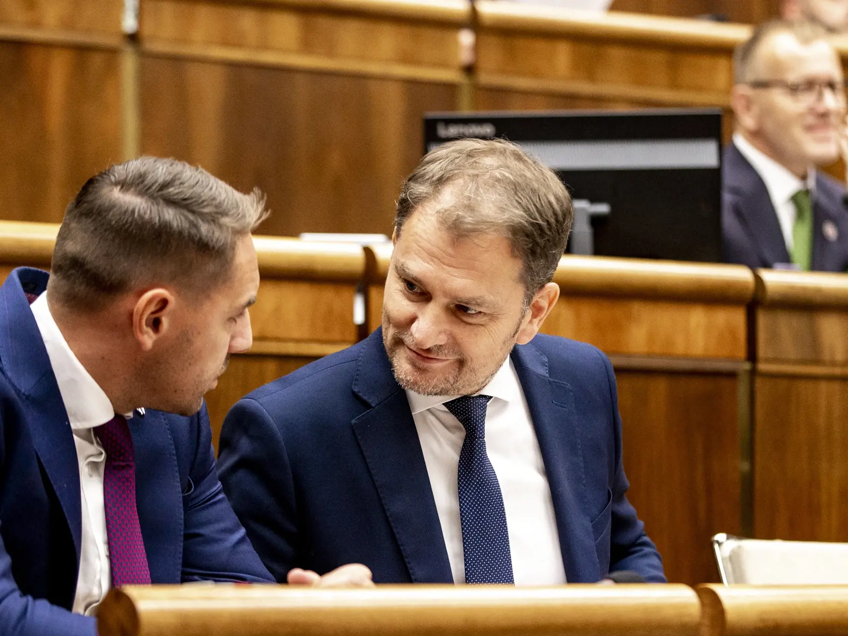 Na snímke je Igor Matovič počas rokovania Národnej rady SR. 