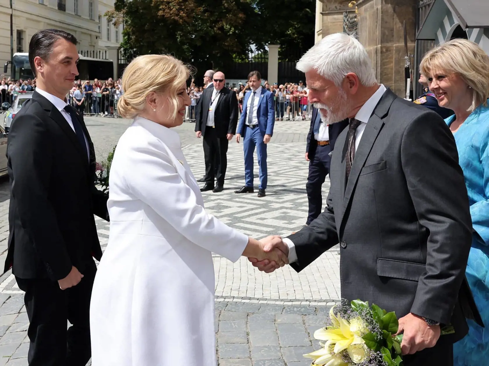 Zuzana Čaputová na svojej úplne poslednej rozlúčkovej ceste v Českej republike.