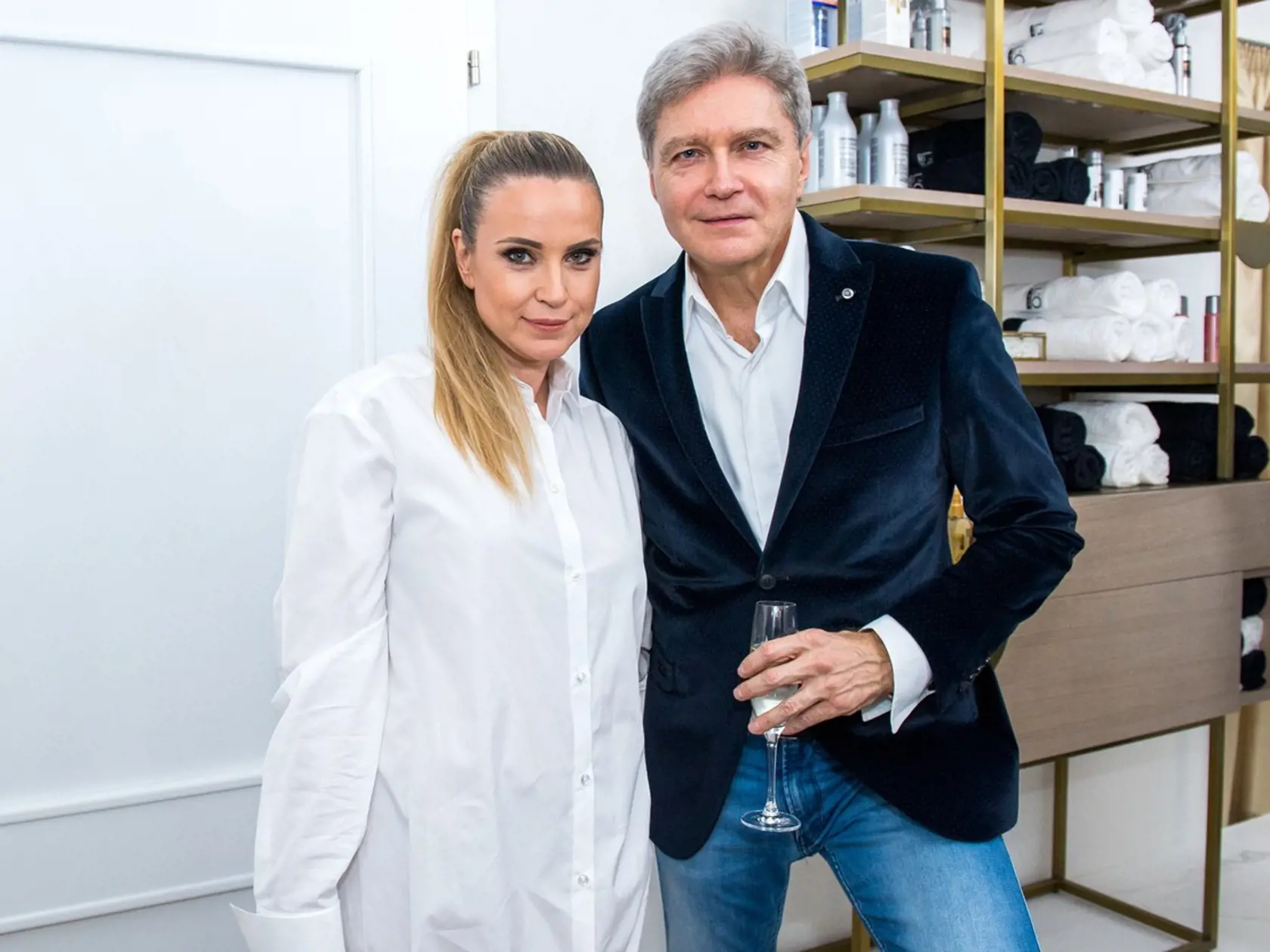 Erika Judinyová a Štefan Skrúcaný