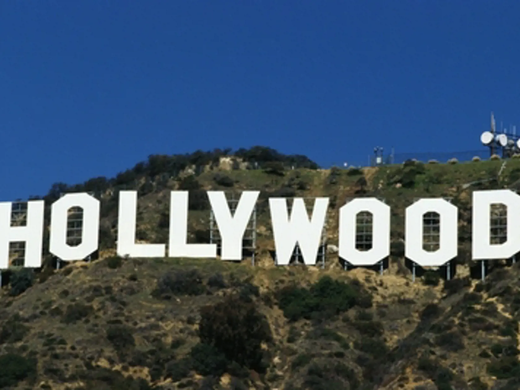 Slávny nápis Hollywood