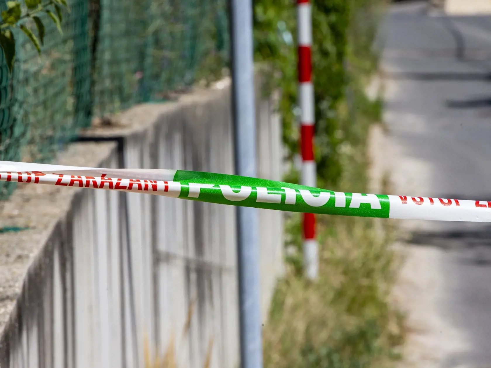 Miesto činu, kde sa muž chcel zbaviť mŕtvoly a následne spáchal samovraždu.