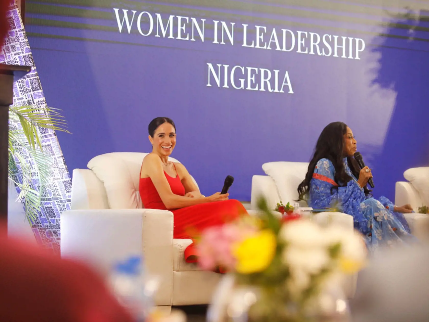Meghan Markle v Nigérii organizovala seminár na tému „Ženy vo vedení“.
