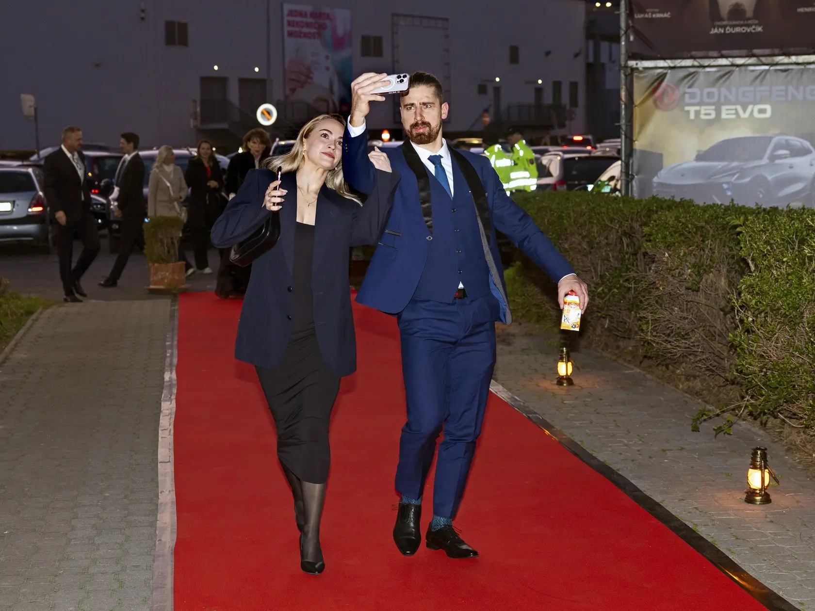 Eliška Lenčešová s Petrom Saganom