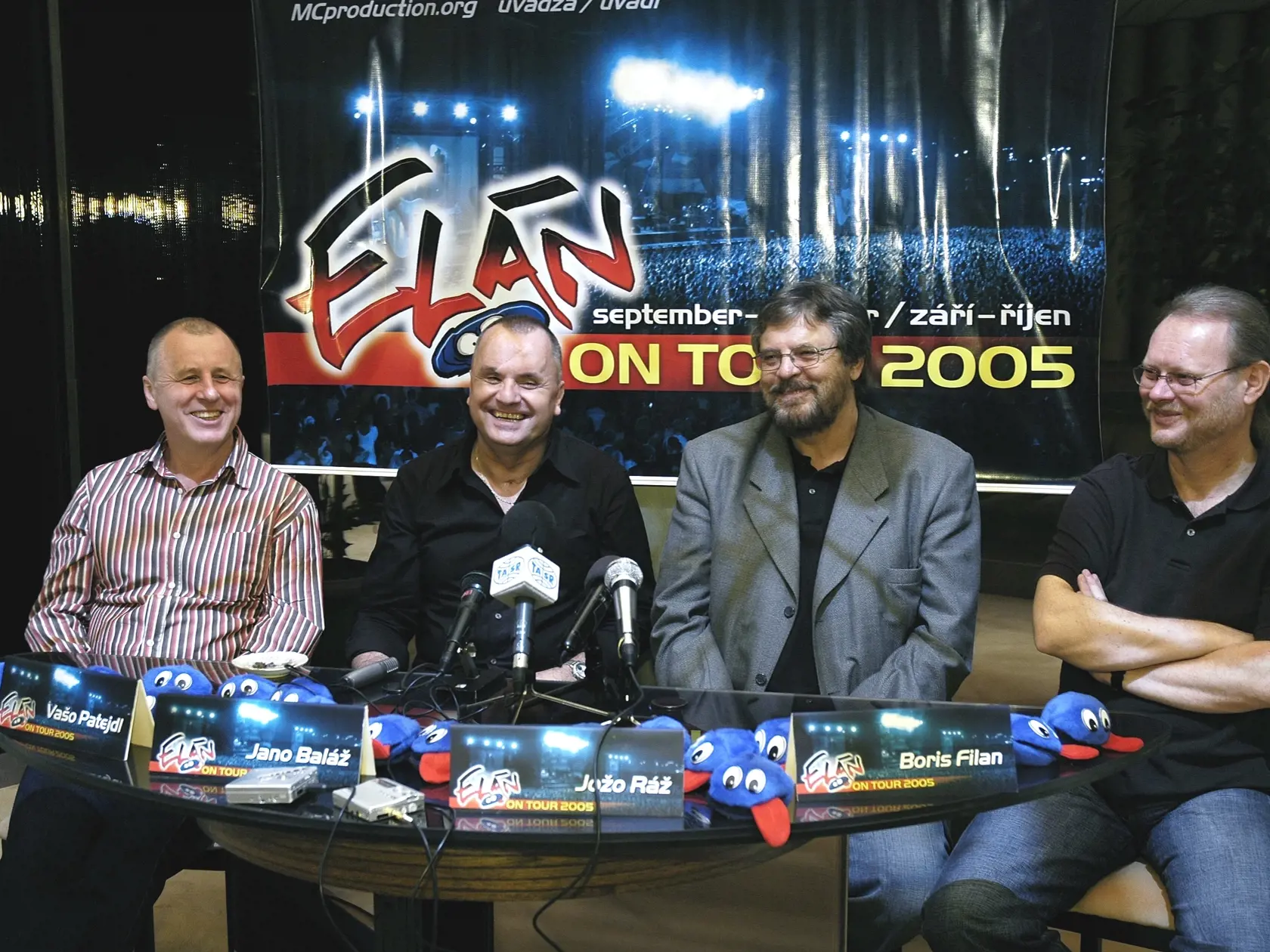Baláž Ján, Ráž Jozef, Filan Boris, Patejdl Václav
