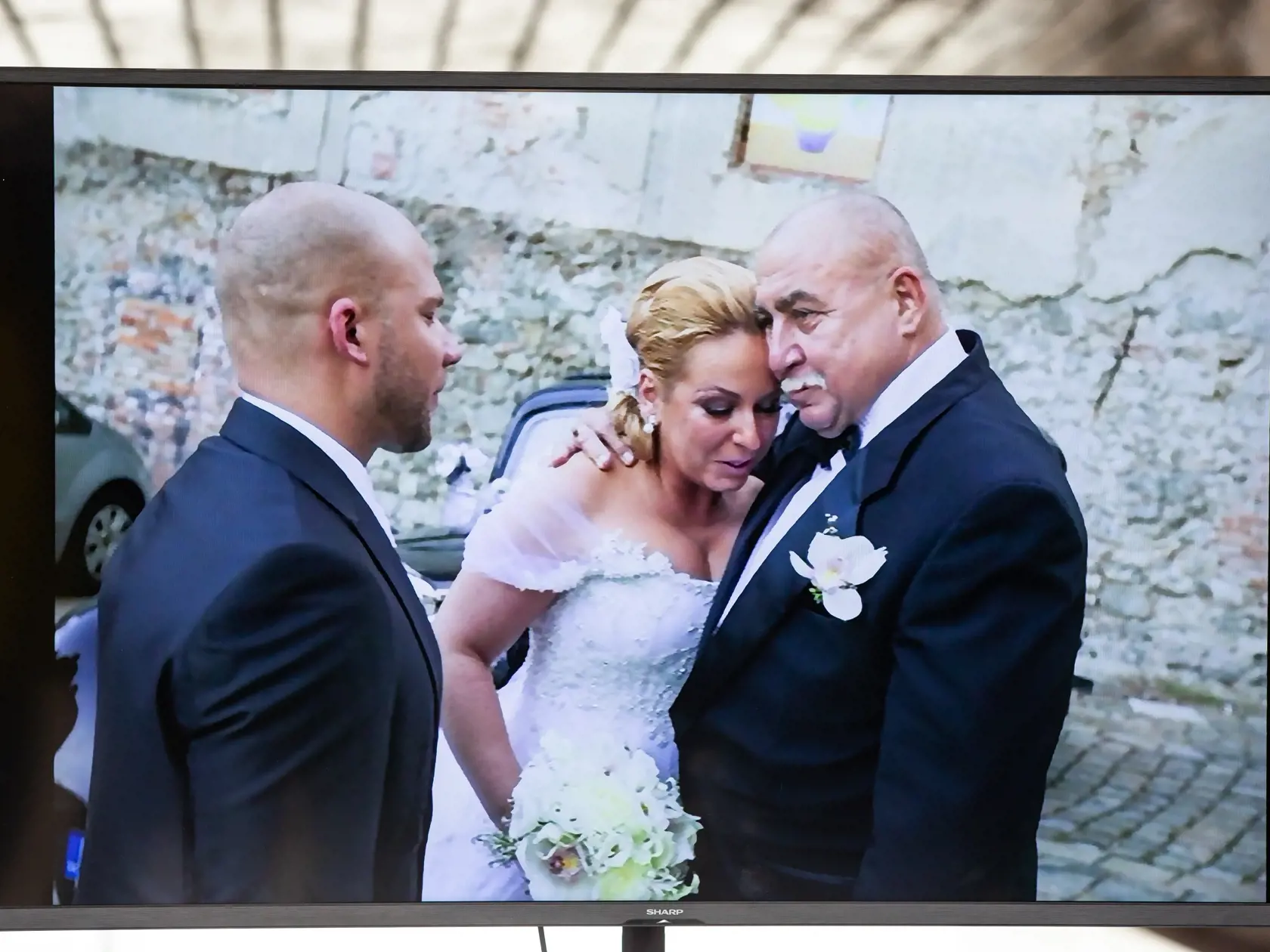 Posledná rozlúčka s hercom Andrejom Hrycom v bratislavskom krematóriu.