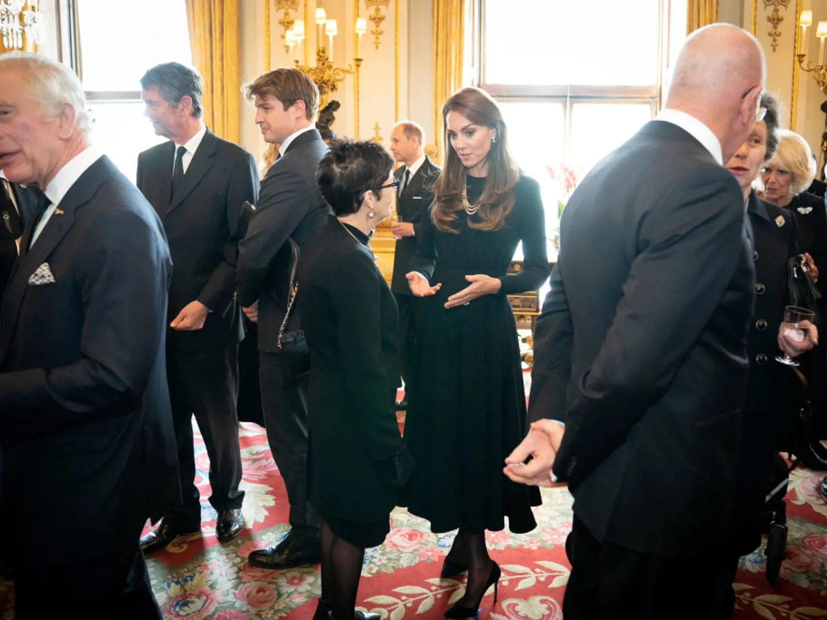 Na snímke je princezná Kate.