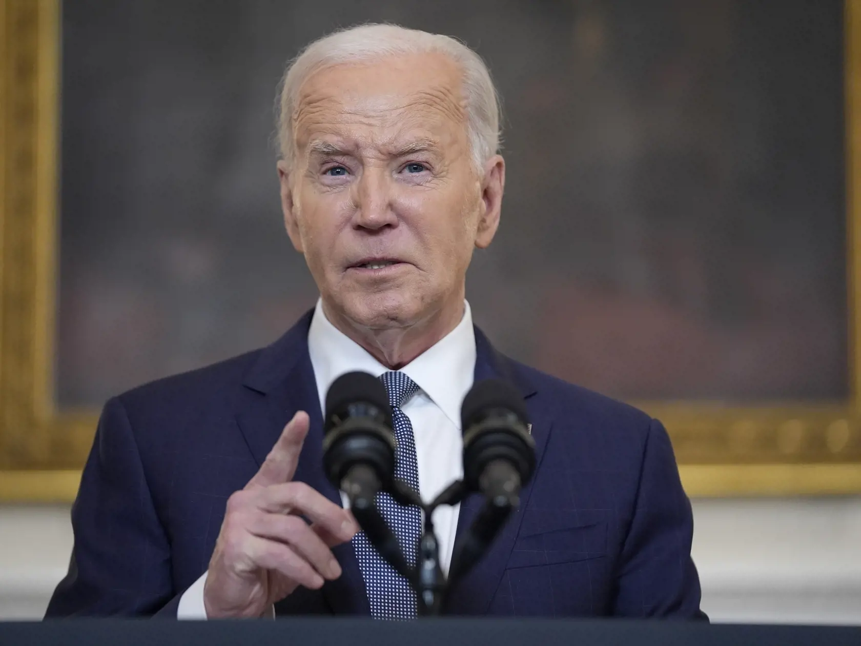 Americký prezident Jpoe Biden hovorí počas tlačovej konferencie vo Washingtone 31. mája 2024. Americký prezident Joe Biden v piatok oznámil, že Izrael predložil palestínskemu militantnému hnutiu Hamas návrh na úplné prímerie v Pásme Gazy, ktoré zahŕňa stiahnutie izraelských vojsk a prepustenie rukojemníkov.