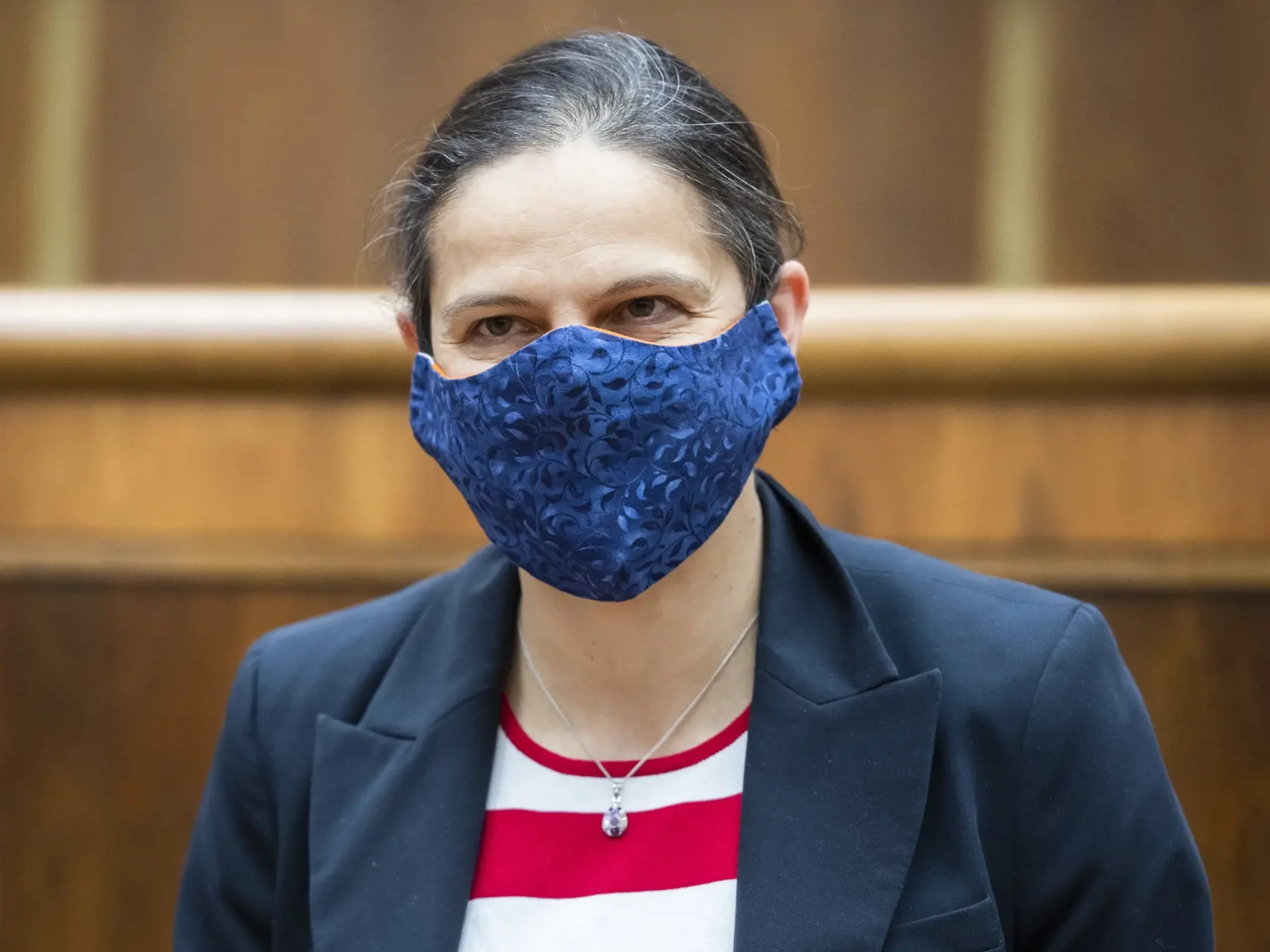 Na snímke je ministerka spravodlivosti SR Mária Kolíková (Za ľudí).