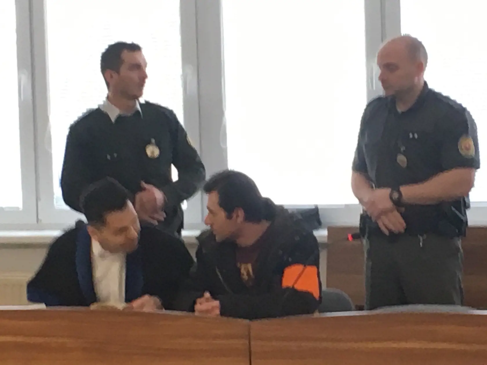 Michail Chatzitheodoridis (36) pred vyhlásením rozsudku o 21-ročnom treste za vraždu Veroniky Mitaľovej  (†27).