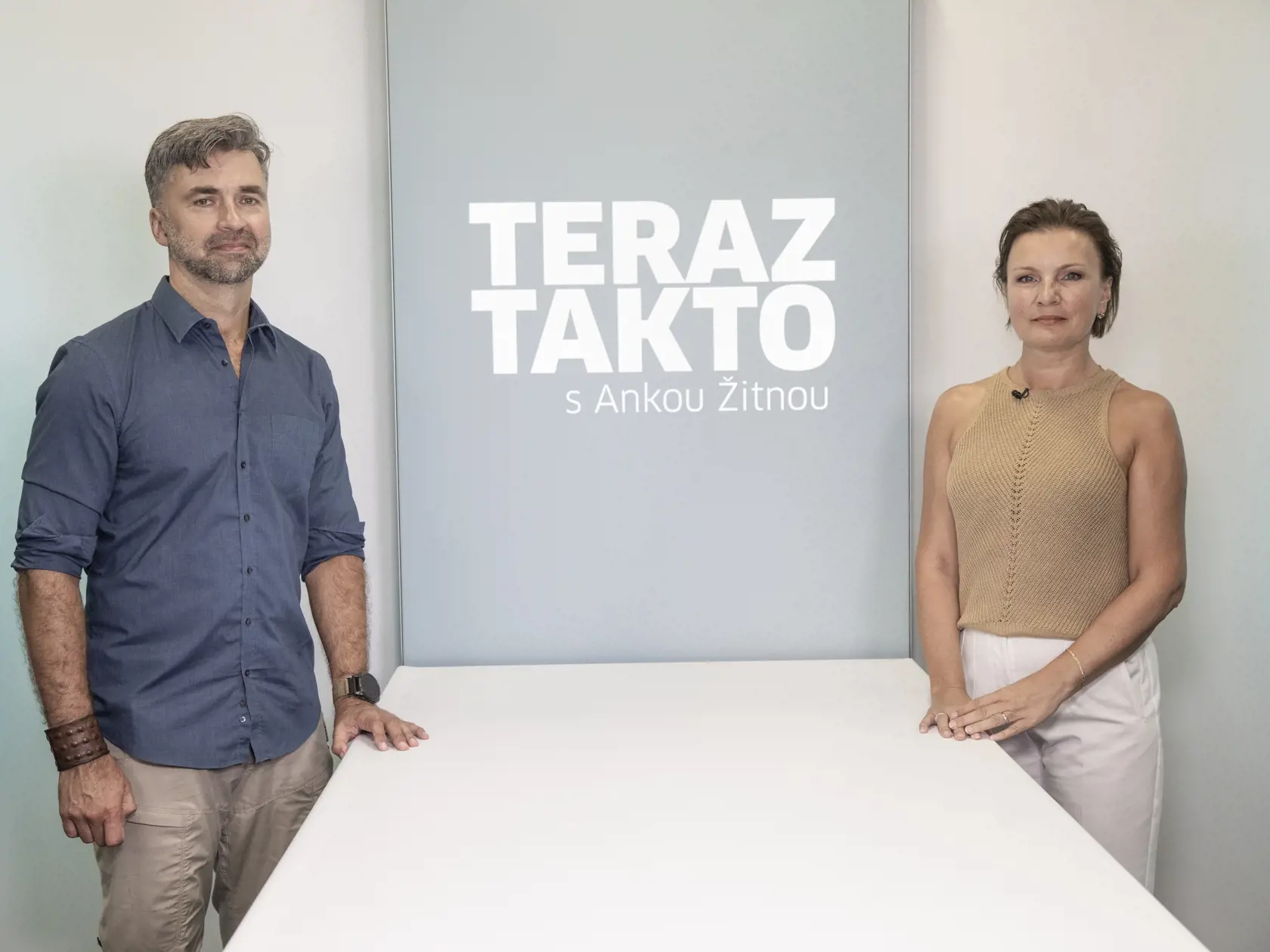 Diskusná relácia “Teraz Takto s Ankou Žitnou", ktorej hosťom bol expert na marketing Pavol Minár.