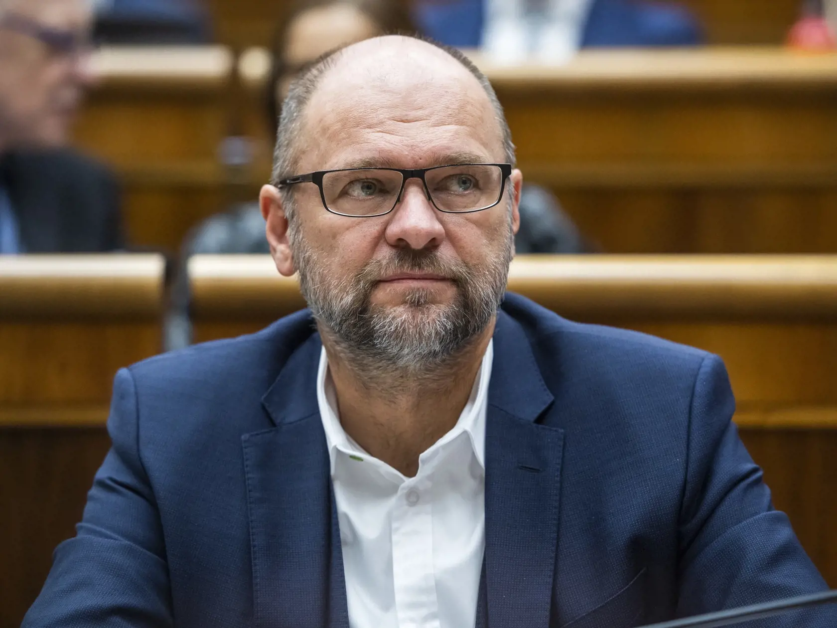 Na snímke poslanec NRSR Richard Sulík (SaS) počas 73. schôdze NRSR o odvolaní podpredsedu vlády a ministra financií SR Igora Matoviča (OĽaNO) v Bratislave 28. septembra 2022.