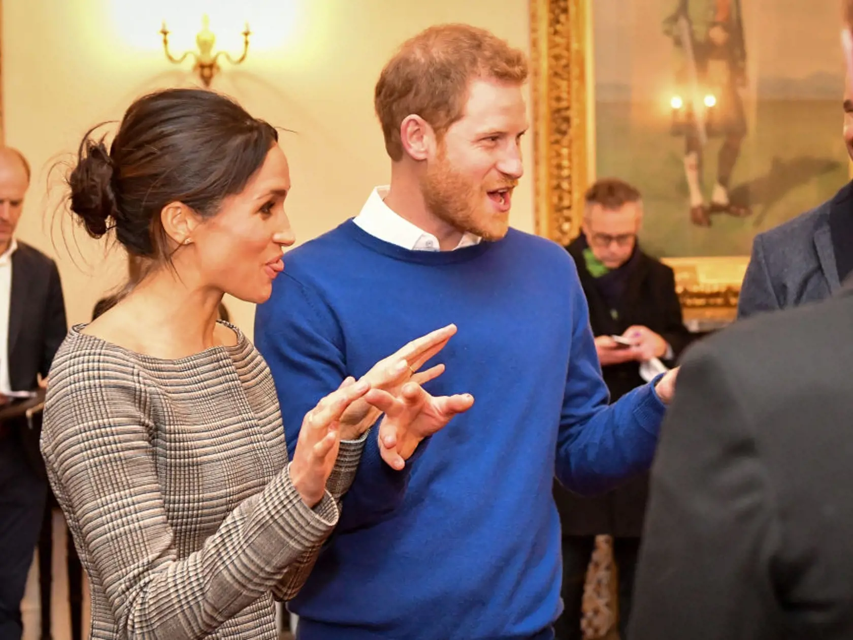 Vzory vidíme na Meghan skutočne iba výnimočne.