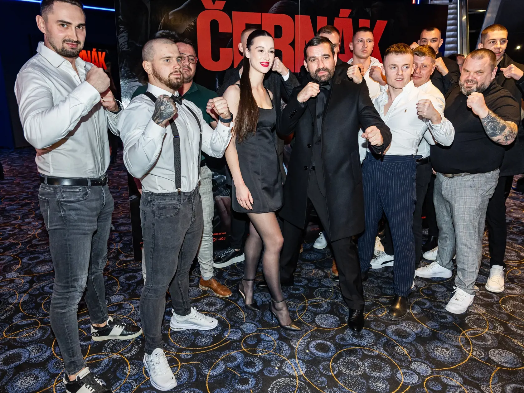 Premiéra druhého dielu filmu “ČERNÁK” v Bratislave. Na snímke Milan Ondrík. 