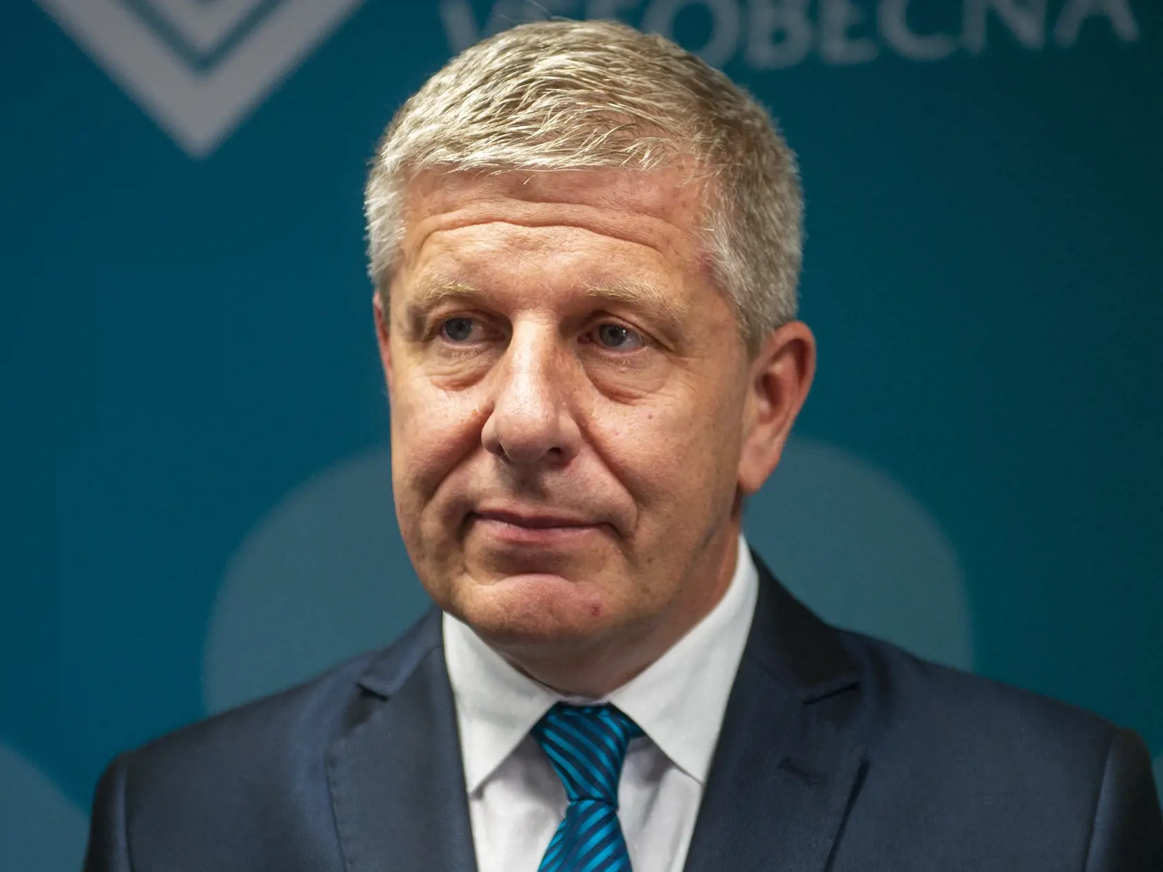 Na snímke minister zdravotníctva SR Vladimír Lengvarský (nominant OĽaNO) počas tlačovej konferencie VšZP spojenej s mobilným odberom krvi 27. júla 2022 v Bratislave.