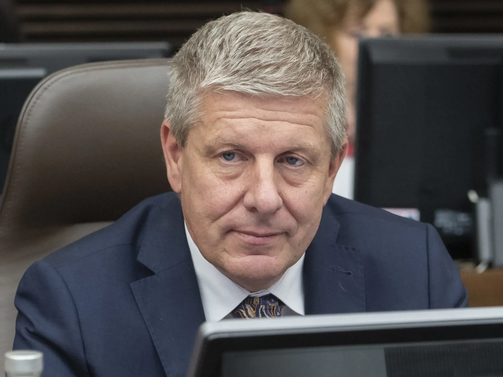 Na snímke minister zdravotníctva SR Vladimír Lengvarský (nominant OĽaNO) počas 96. schôdze vlády SR 24. augusta 2022 v Bratislave.
