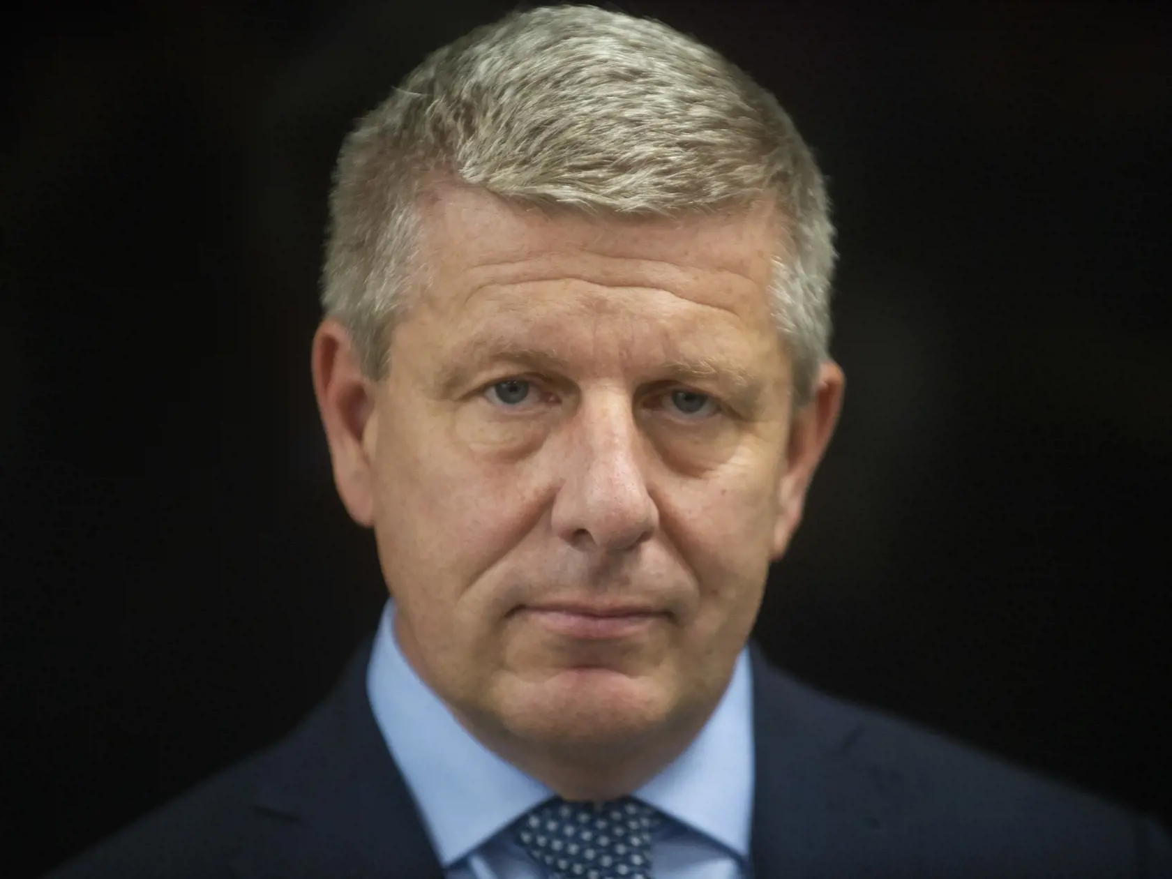 Na snímke minister zdravotníctva SR Vladimír Lengvarský (nominant OĽaNO) počas tlačovej konferencie pri príležitosti otvorenia psychiatrického stacionára Kliniky detskej psychiatrie Národného ústavu detských chorôb (NÚDCH) v Bratislave v pondelok 3. októbra 2022.