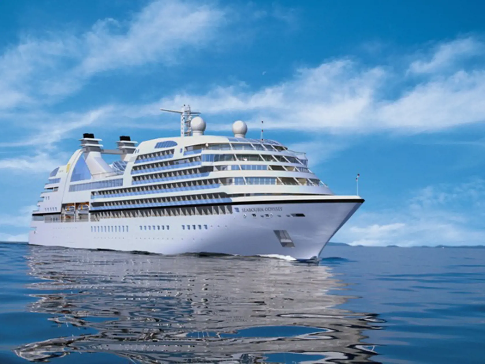 Sestry: Na tretej priečke sú identické dvojičky, sesterské lode
Seabourn Odyssey a Seabourn Sojourn.
