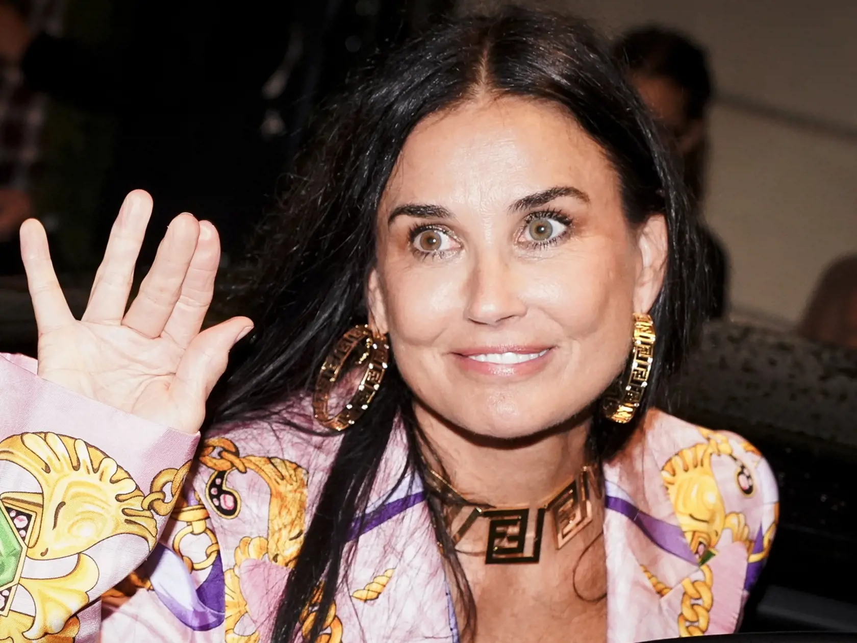 Demi Moore s dcérou Scout na prehliadne návrhárky Stelly McCartney na Parížskom týždni módy.