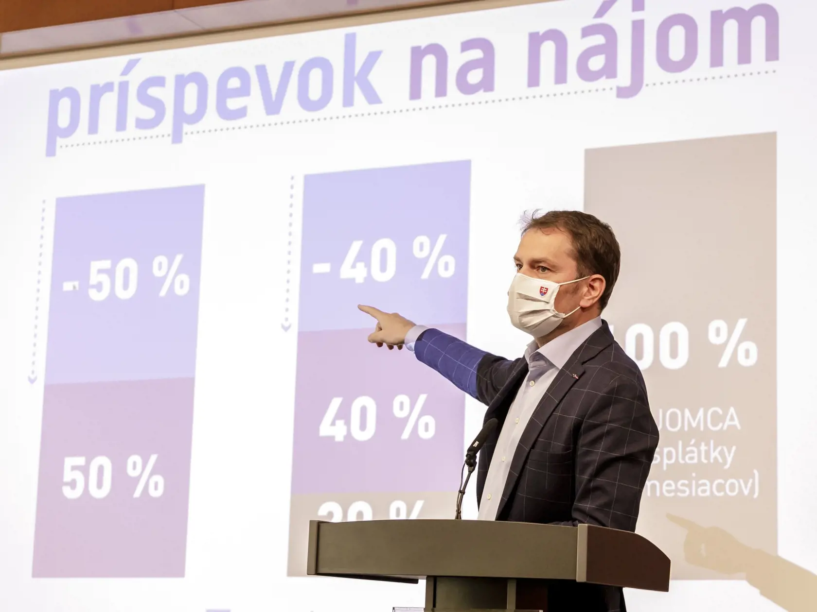 Na snímke predseda vlády SR Igor Matovič