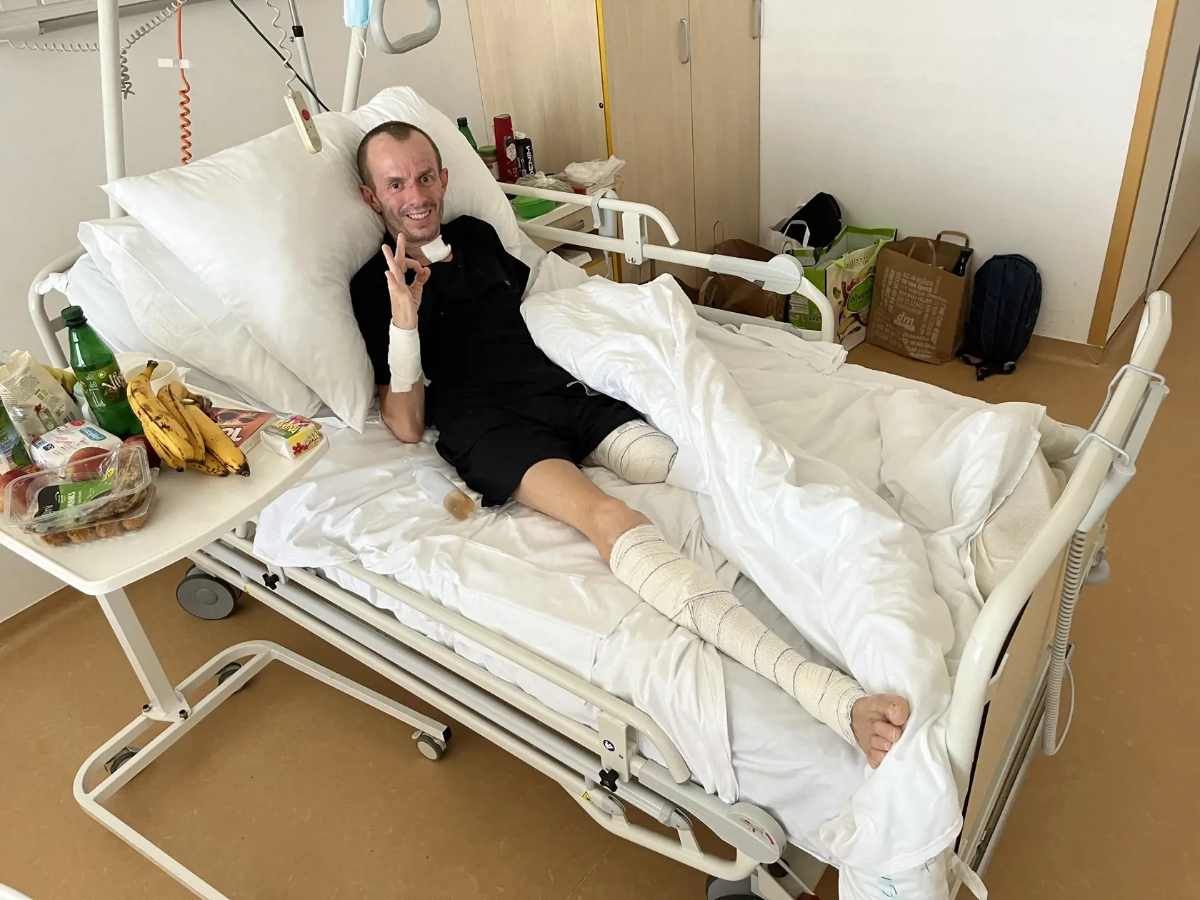 Všetko nasvedčuje tomu, že Dag je z najhoršieho vonku. „Moja nálada nezávisí od vecí, ktoré sa dejú okolo mňa, ale odo mňa samého. To v praxi znamená, že si ju tvorím vedome tak, ako chcem ja. Rovnako som prijal, že nemám nohu, že som mal krvácanie do mozgu, že som mal zlomené rebro a zakrvácané pľúca, rozdrvený štvrtý stavec. Zároveň môže povedať, že som od tej nehody nemal ani raz depresiu, smútok, hnev. Skutočne ani raz."