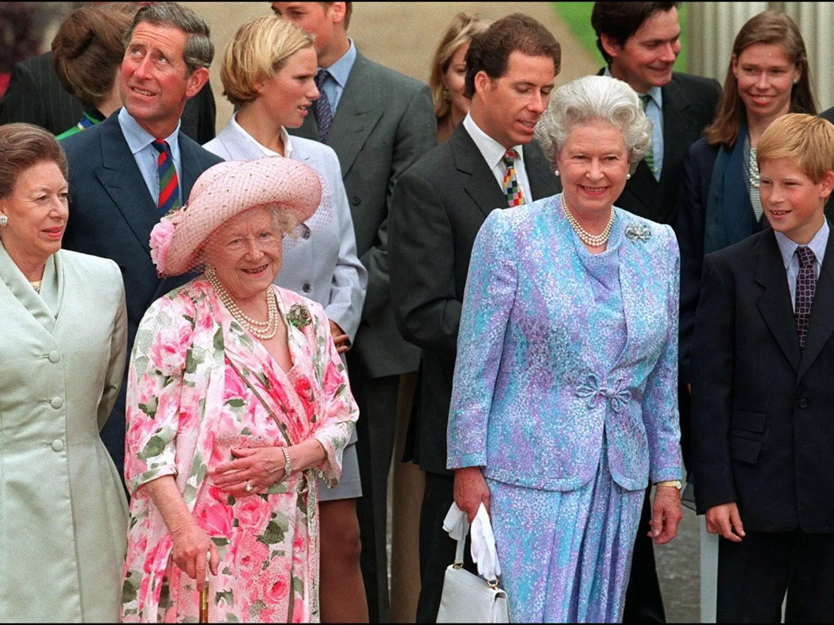Princezná Margaret, kráľovná matka a Alžbeta II.