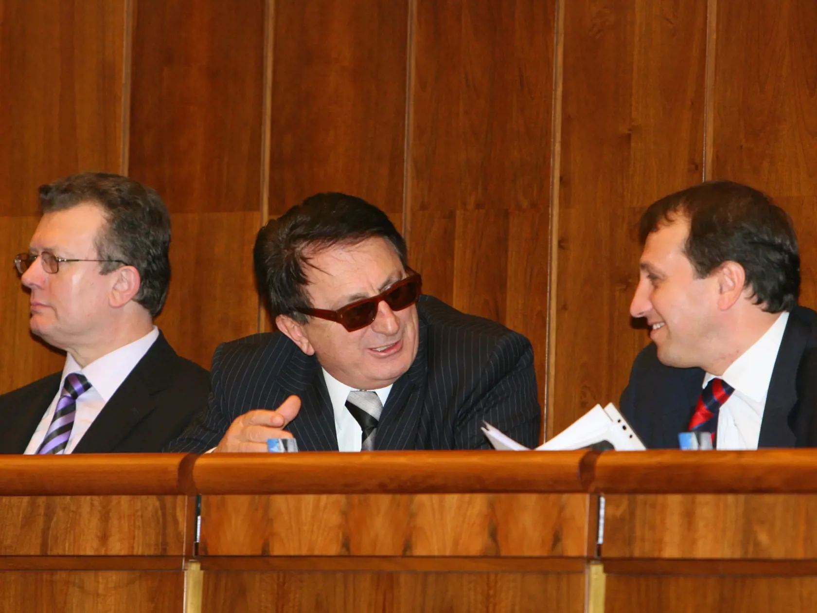 Poslanci: Jozef Halecký, Milan Urbani, Jozef Burian. (archívne foto)